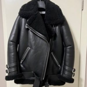 Acne Studios Iconic Velocite Shearling Jacket